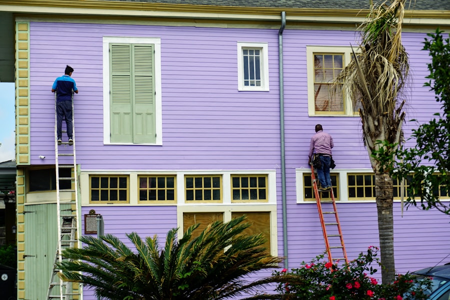 pintura de exteriores